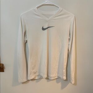 Nike white Swoosh Design